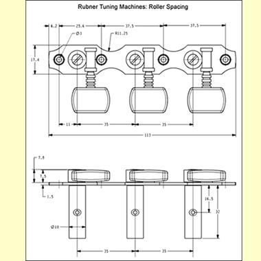 CLAVIJERO CLASICA RUBNER HAUSER Mod. 110 | 150-210-ZK