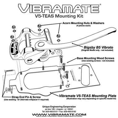 VIBRAMATE V5 TEAS (TELECASTER AMERICAN STANDARD)  | TP3746-001