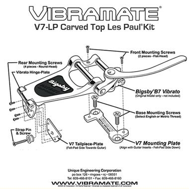 VIBRAMATE V7-LP (GIBSON LP)  | TP3770-001