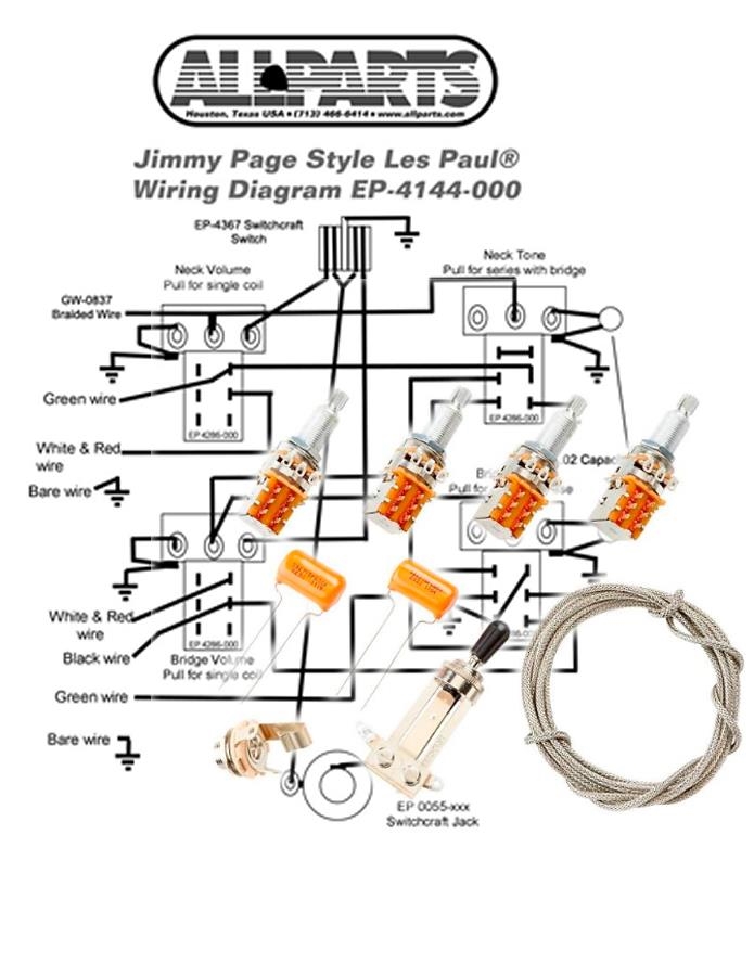 KIT ELECTRONICA LES PAUL JIMMY PAGE | EP4144-00