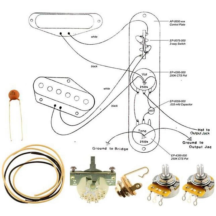 KIT ELECTRONICA TELECASTER | EP4130-00