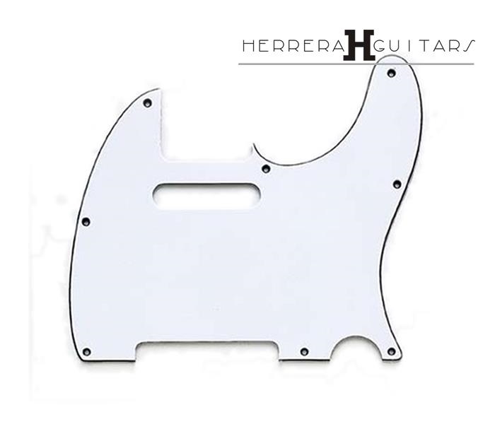 GOLP. TELECASTER 3 CAPAS BLANCO USA | GT3BLUSA