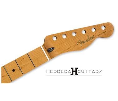 FENDER® ROASTED MAPLE TELECASTER NECK 21 NARROW TALL FRETS 9.5 MAPLE C SHAPE | 0990602920