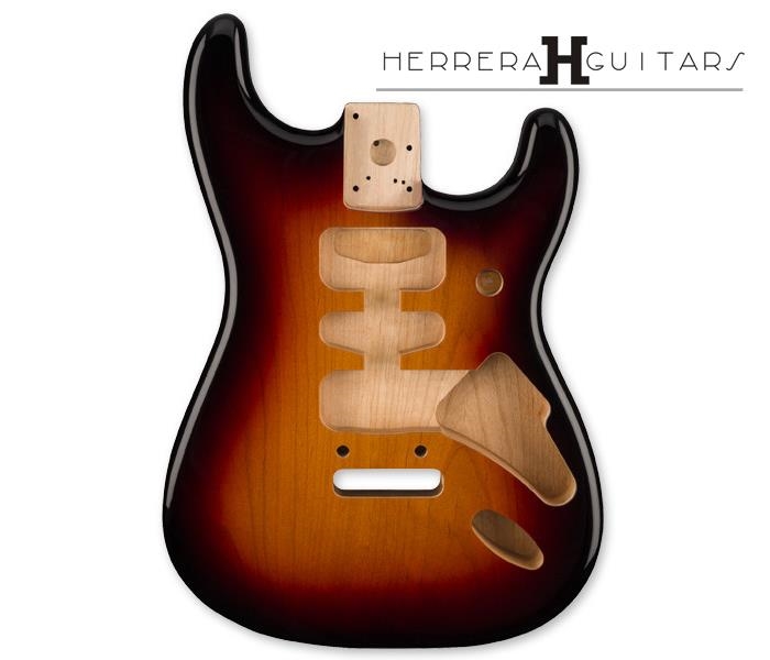 DELUXE SERIES STRATOCASTER® HSH, ALDER BODY, 3-COLOR SUNBURST | 0997103700