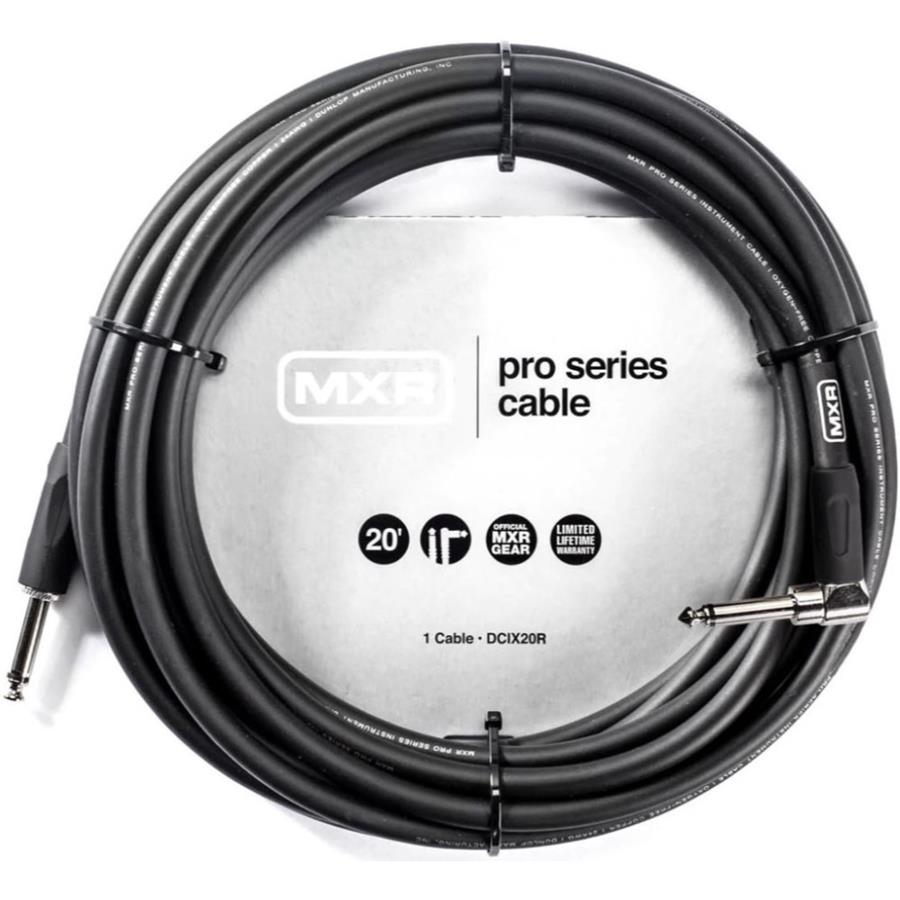 CABLE DUNLOP MXR PRO SERIES DCIX20R ACODADO | DCIX-20R