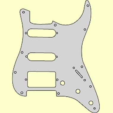 STRATO Single / Single / Humbucker  3 CAPAS | GSB3H