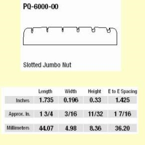 CEJUELA JUMBO(CARVIN) 44,07x8,36 mm TUSQ | PQ-6000-00