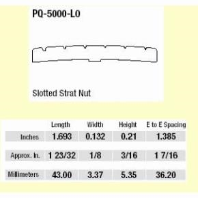 CEJUELA STRAT/TELE 43 mm. ZURDO | PQ-5000-LO